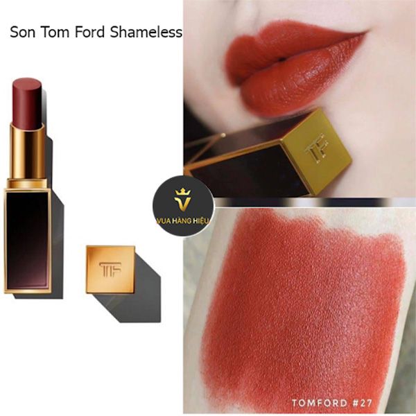 Thành phần son Tom Ford màu 27 ngập dưỡng